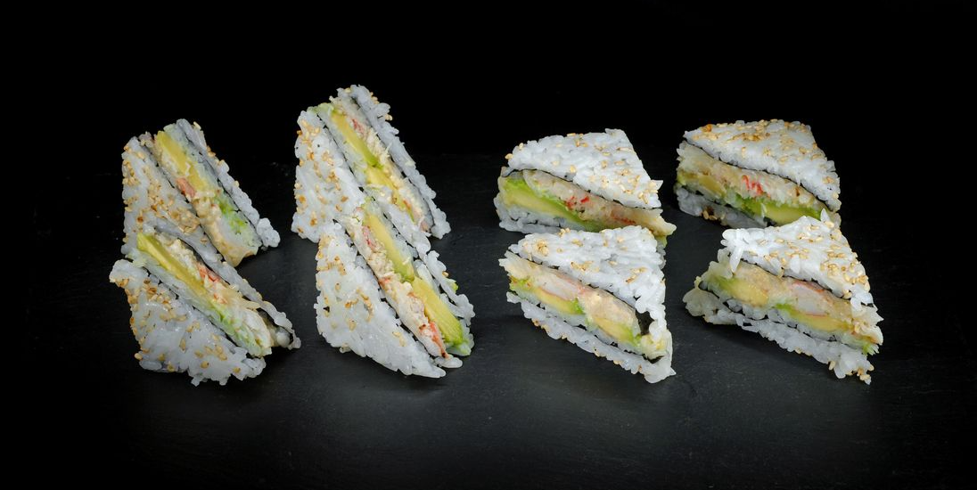 Crab spicy & avocado oshizushi - MY | Sushi & Japanese Food Delivery in Monaco, Cap-d'Ail & Beausoleil
